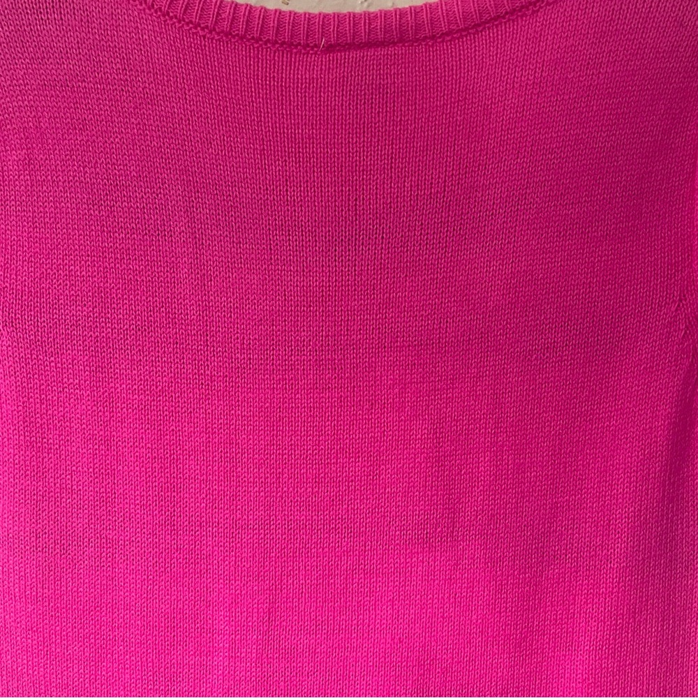 nickelodeon JoJo Siwa Girls Pink Short Sleeve Bow Sweater Dress Size XL/XG14-16 - Picture 8 of 13